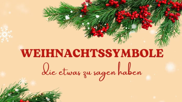 Weihnachtssymbole, die was zu sagen haben